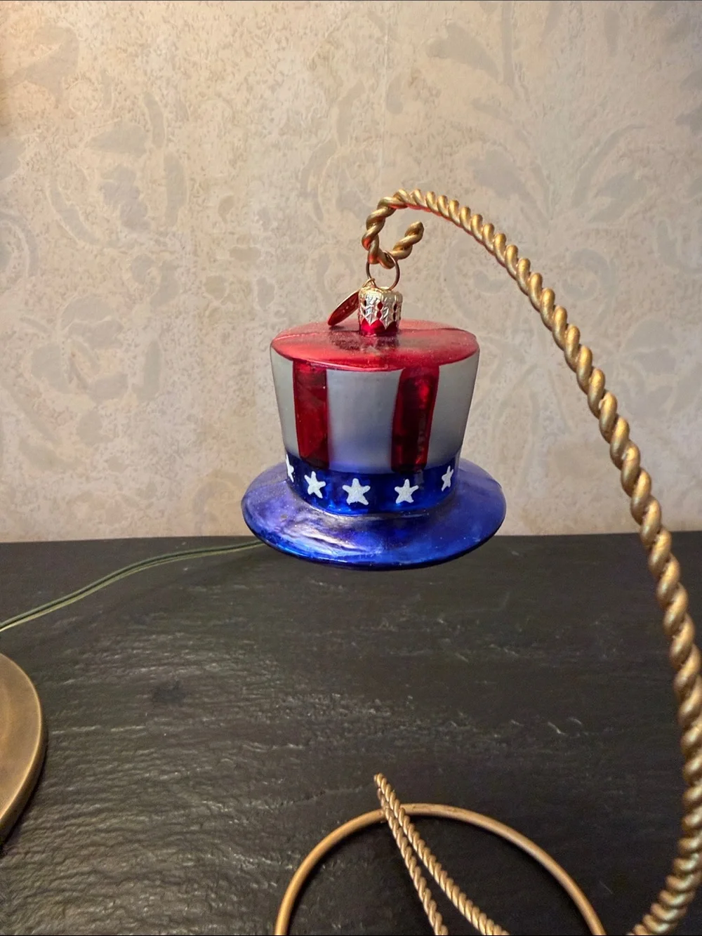 Christopher Radko glass patriotic